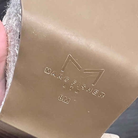 Marc Fisher Odilia Suede Braided Wedge - Picture 9 of 9